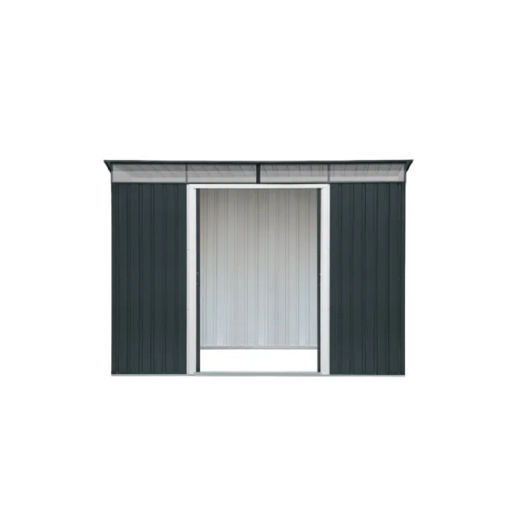 金属製ガーデンシェッド - 屋外収納用 - スチール - 200 x 100 x 150