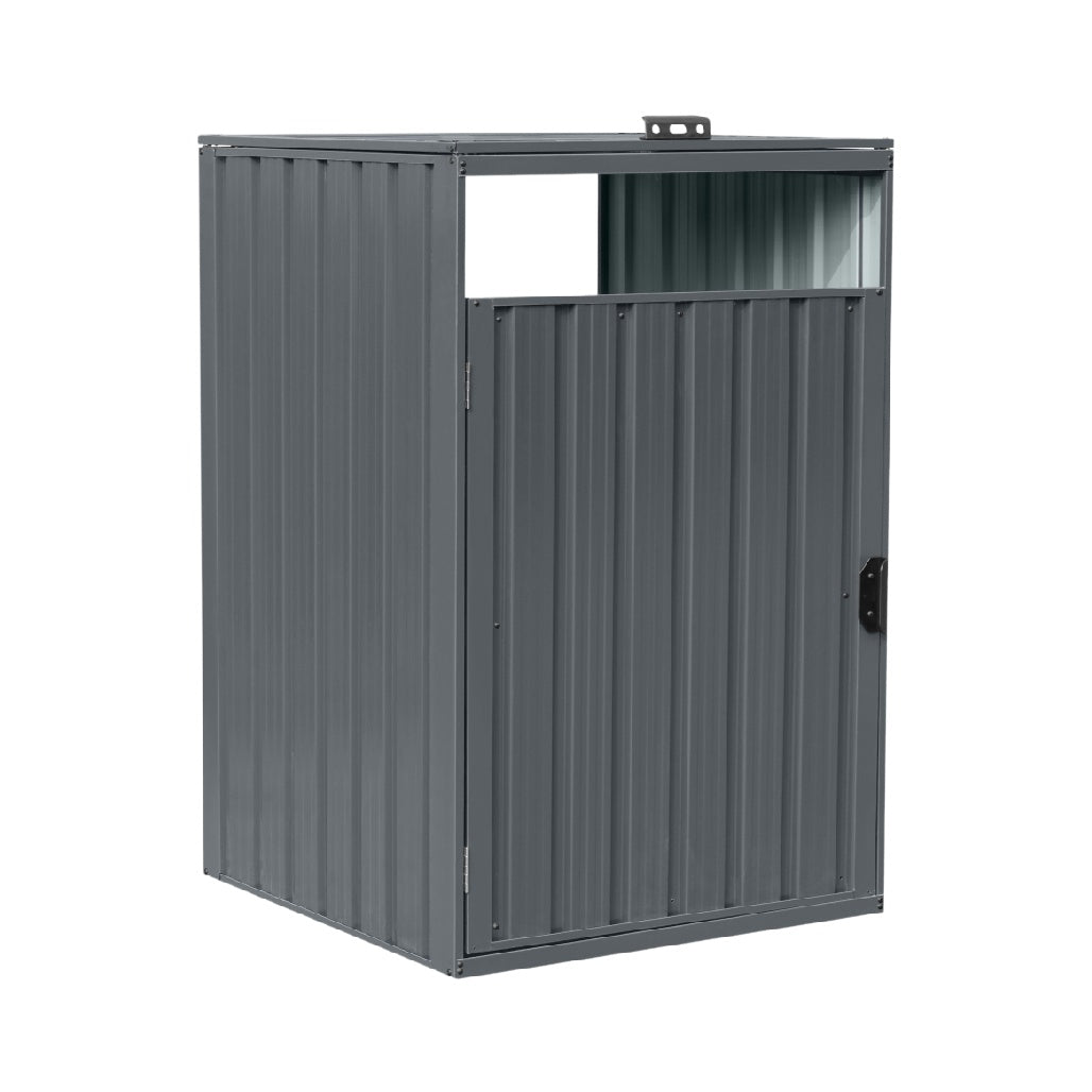 金属製収納キャビネット - 屋外用および工具保管 - スチール - 80 x 80 x 120